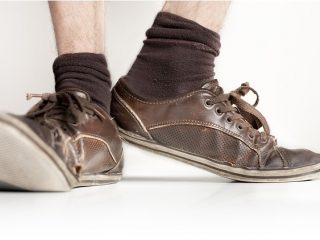 男性の靴